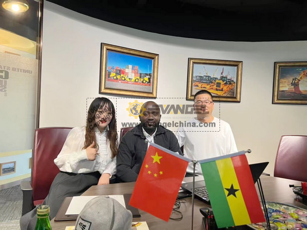 Ghana Clients Visited EVANGEL Office