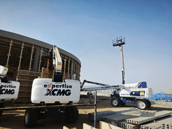 A Large Number of XCMG Equipment Went to the Middle East