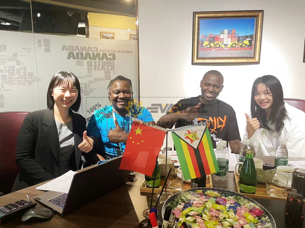 Zimbabwe Clients Visited EVANGEL Office and SANY Factory