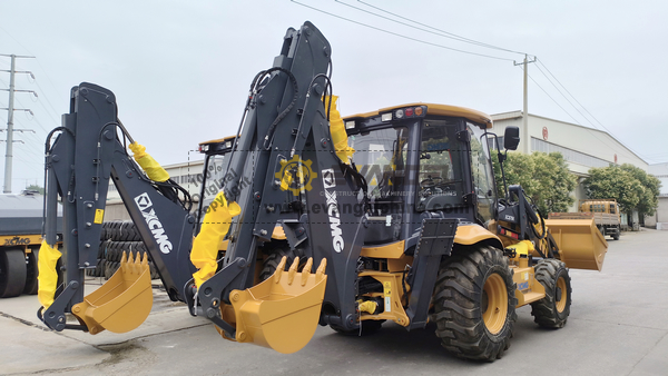 Ecuador - 2 Units XCMG XC870K Backhoe Loaders & 1 XCMG LW300KN Wheel Loader