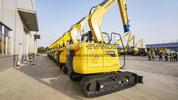 Delivery of 10 LIUGONG 9075F Forest Excavators for Group Procurement