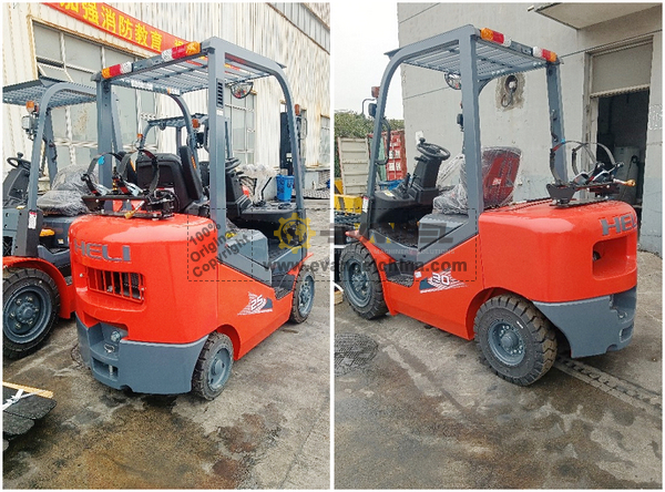 HELI CPYD25C-M1H & 3 CPYD30 Forklifts