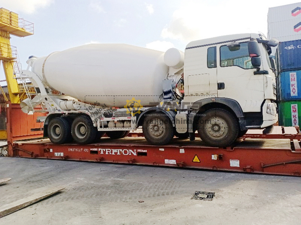Philippines - 2 Units HOWO CLW5310GJBZ5 Concrete Mixer Truck