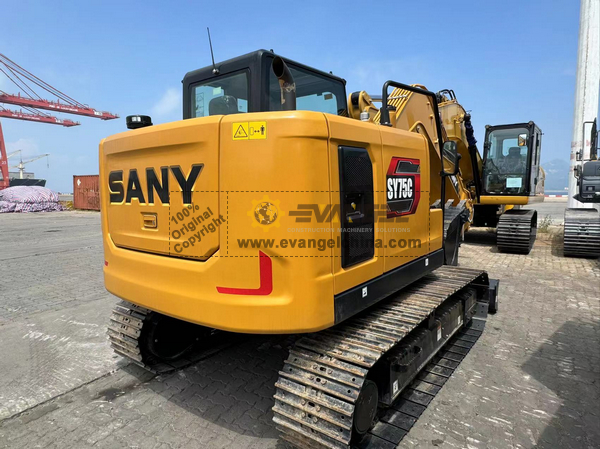 Cameroon - 1 Unit SANY SY75C Excavator & 1 SEM 655F Wheel Loader