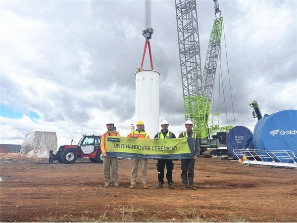 ZOOMLION Exports 1250-Ton Crawler Crane to Africa