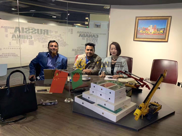 Bangladesh Client Visited Evangel Office