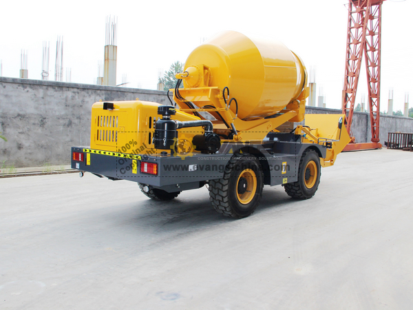 1 Unit HONGYUAN HY420 Self-Feeding Mixer Truck 