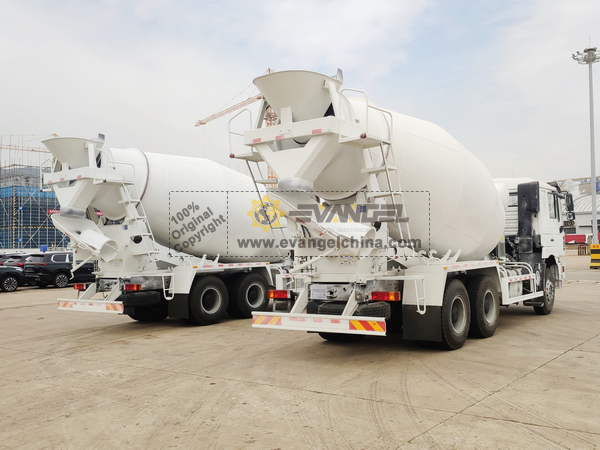 3 Units EVANGEL CLW5250GJBS3 Concrete Mixer