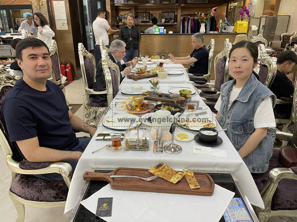 Meeting Uzbekistan Clients in Beijing