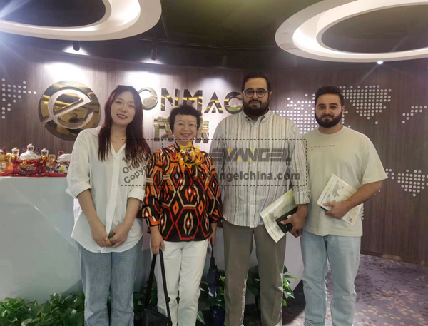 Austria Clients Visited EVANGEL Office