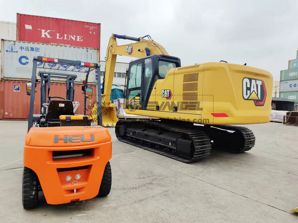 1 Unit HELI Forklift CPCD30 & CAT Excavator 320GC