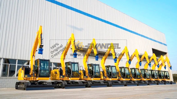 Delivery of 10 LIUGONG 9075F Forest Excavators for Group Procurement